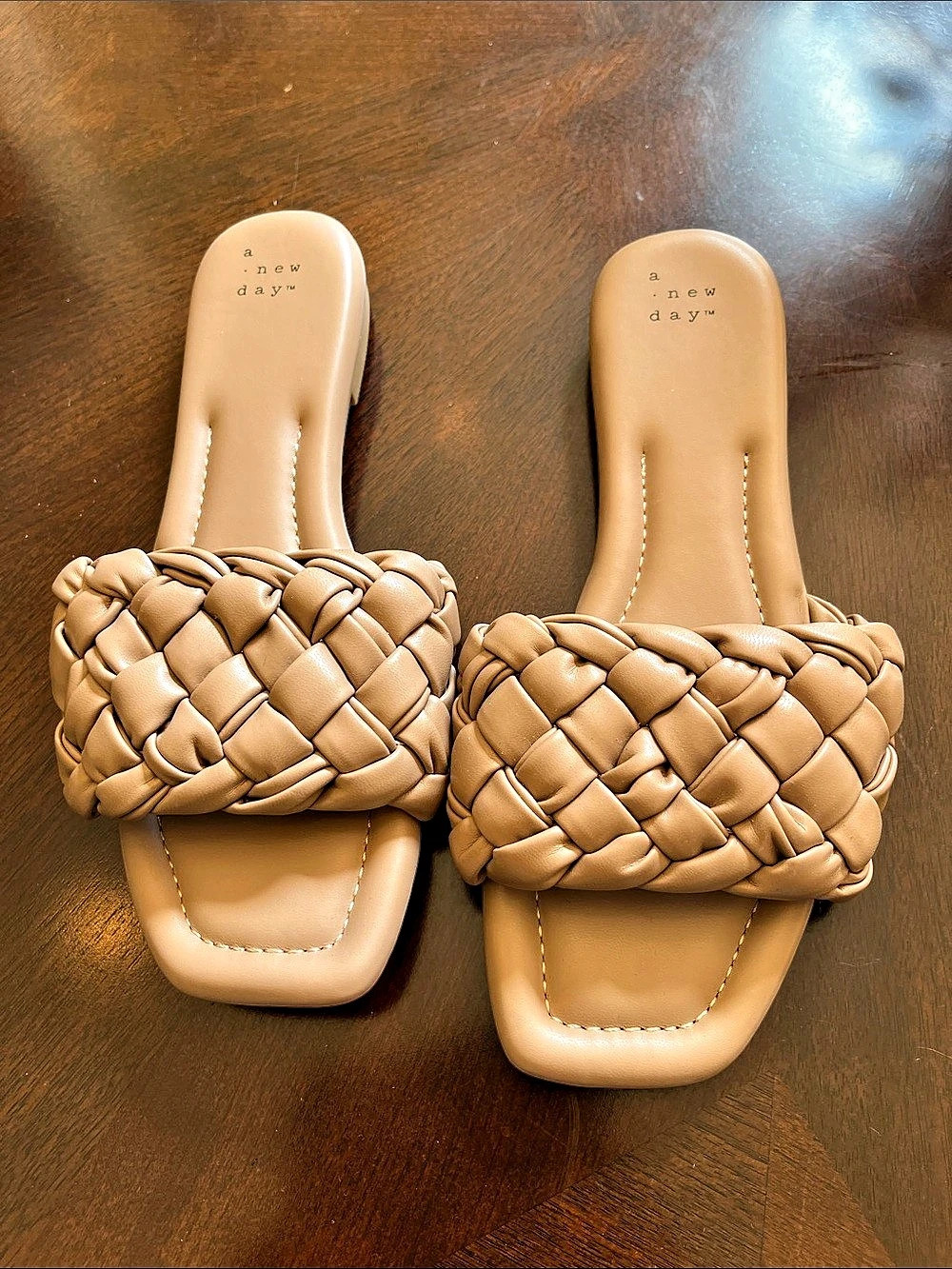 Matisse Woven Slide Sandals in Brown US 8 Like New